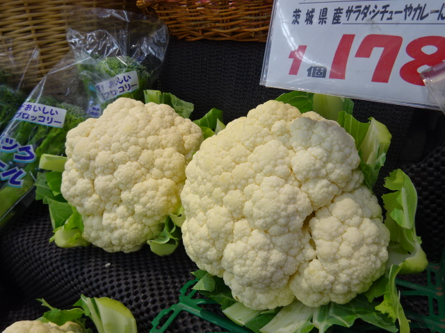 お野菜の豆知識　カリフラワー